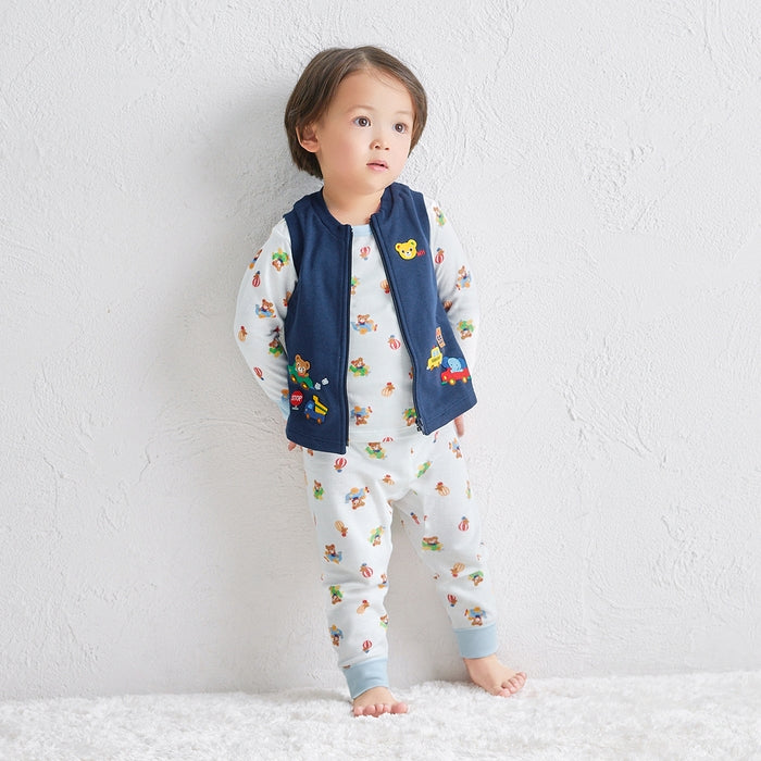 迷你羊毛桩背心