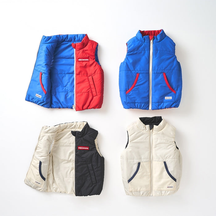 【WEB限定】リバーシブルベスト【WebLimited】 80