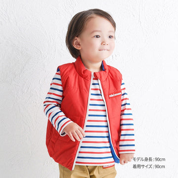 【WEB限定】リバーシブルベスト【WebLimited】 赤 商品画像