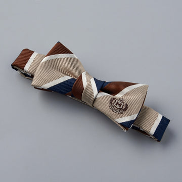[Gold Label] Nishijin woven bow tie beige 商品画像