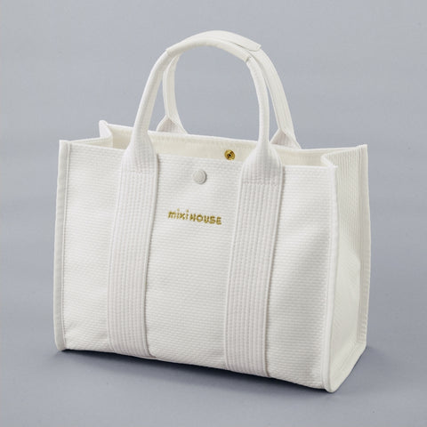 【ゴールドレーベル】刺し子織バッグ