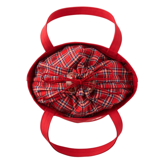 バケツ型 ロゴトートバッグ