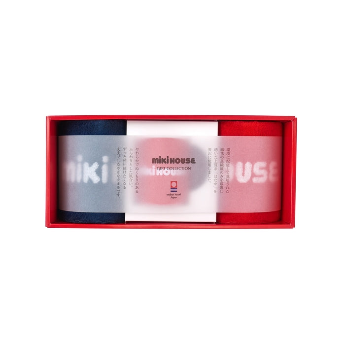 2 개의 미니 타월 및 머그잔 세트 [박스]