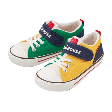kids shoes 紺×黄 商品画像