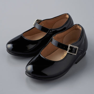 [Gold Label] Cowhide strap shoes black 商品画像