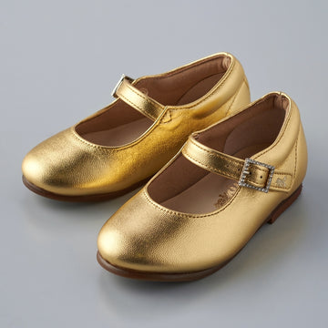 [Gold Label] Lambskin strap shoes