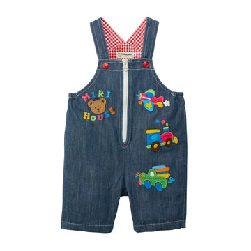 MIKI HOUSEBear 6/4 length overalls