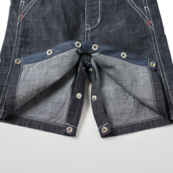 [Thanksgiving] Three-quarter length overalls [No cancellations or returns]
