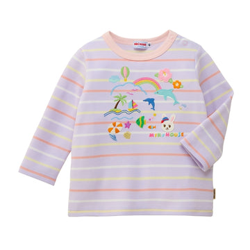 長袖Ｔシャツ ラベンダー 商品画像