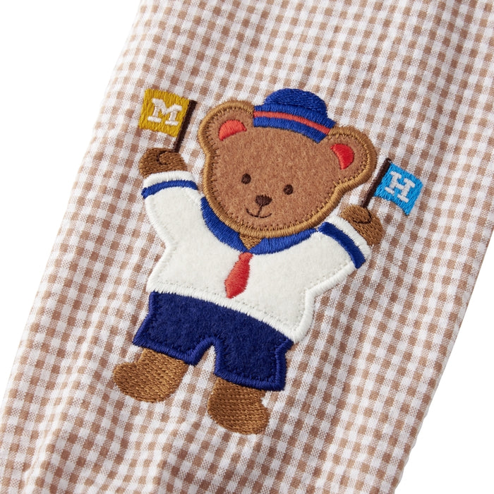 ミキハウスベア 長袖ブラウス