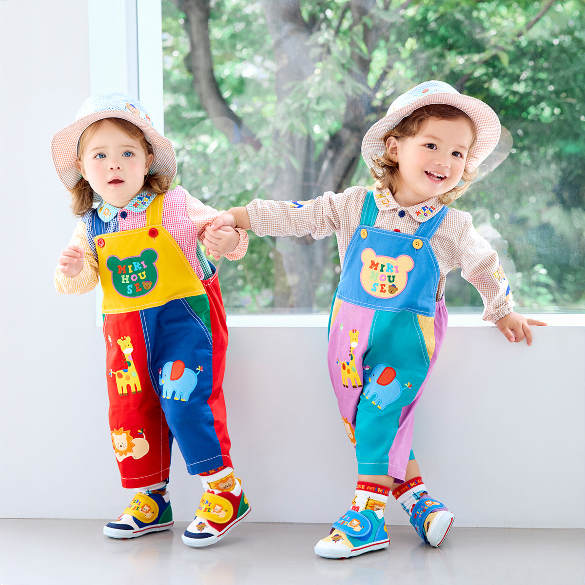 ミキハウスベア 長袖ブラウス