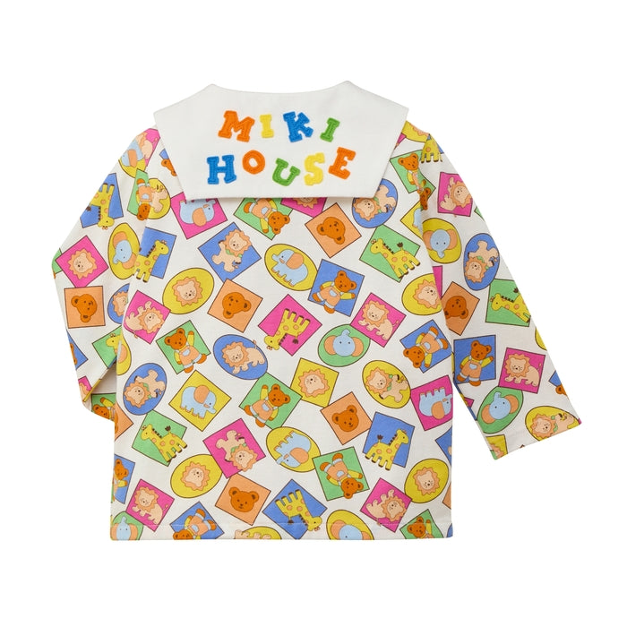 ミキハウスベア 長袖ブラウス – ミキハウスオフィシャルサイト