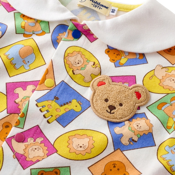 ミキハウスベア 長袖ブラウス