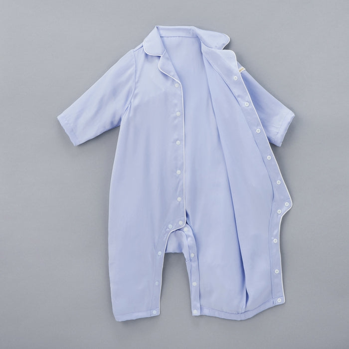 【ゴールドレーベル】シルクサテンベビーパジャマ