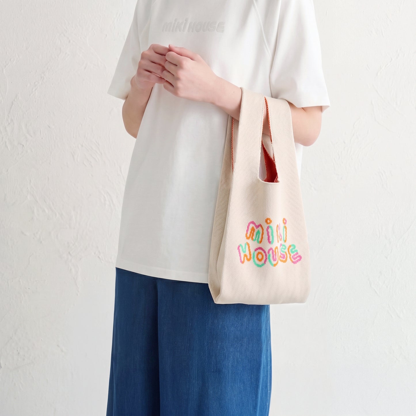 [Web Limited] Knit tote bag [Web Limited]
