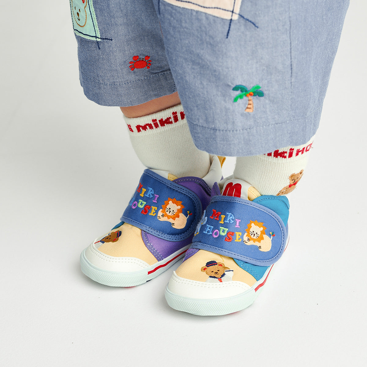 ミキハウスベア セカンドベビーシューズ