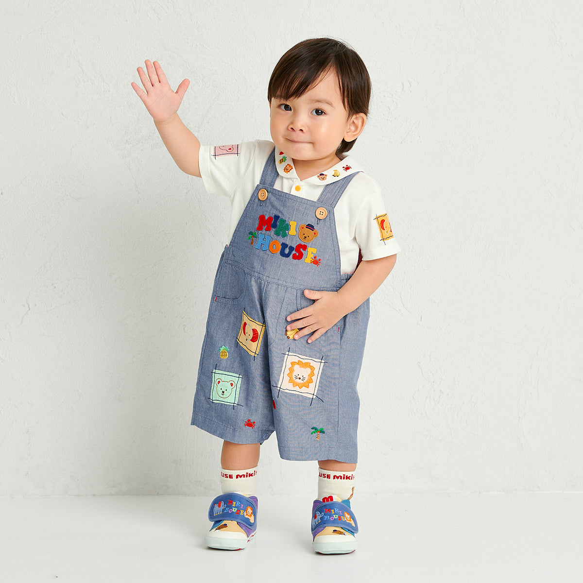 ミキハウスベア セカンドベビーシューズ