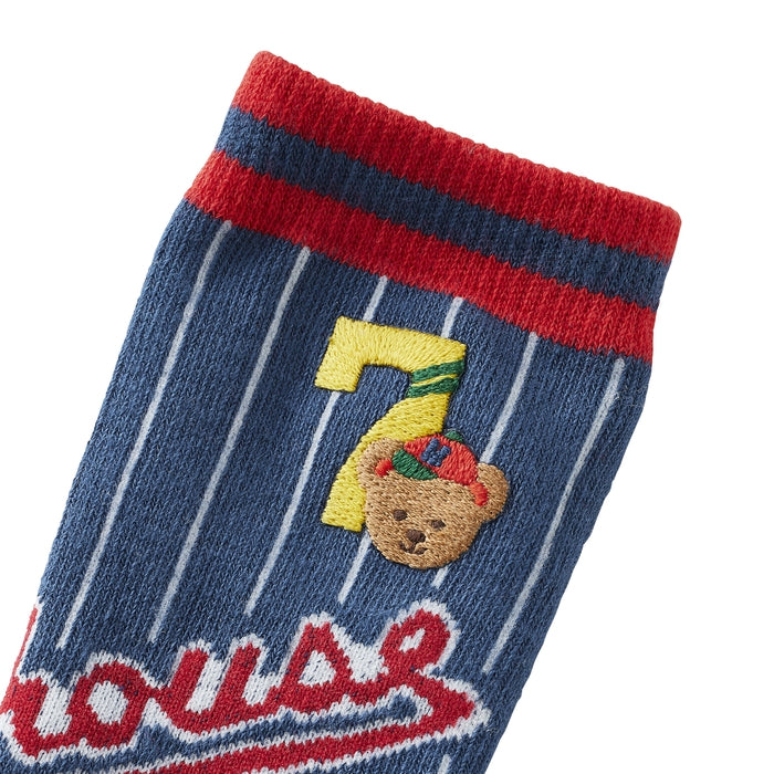 [Thanksgiving]MIKI HOUSEBear high socks [cancellation/return not possible]