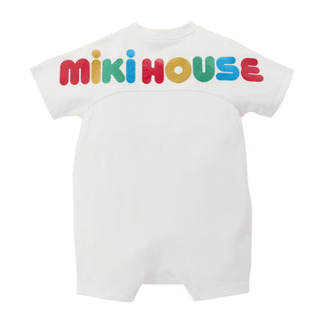 back logo shortalls white 商品画像