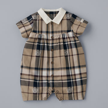[Gold Label] Check short all beige 商品画像