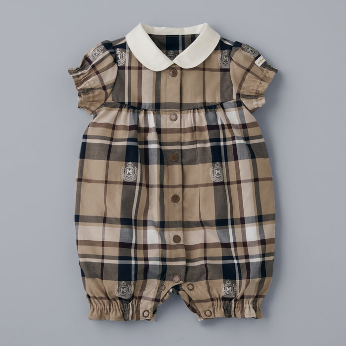 ゴールドレーベル】チェックショートオール – ミキハウスオフィシャル
