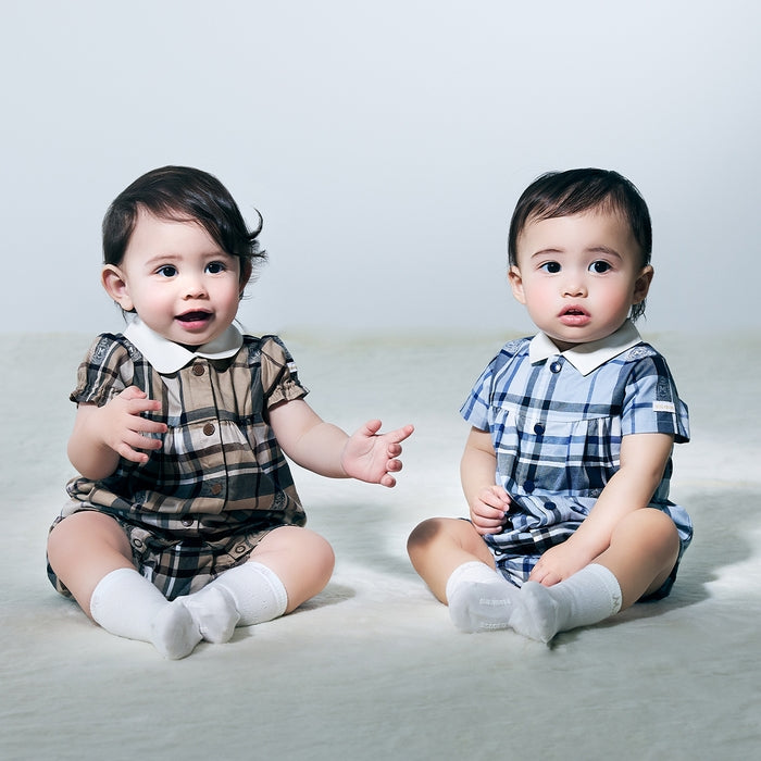 ゴールドレーベル】チェックショートオール – ミキハウスオフィシャル