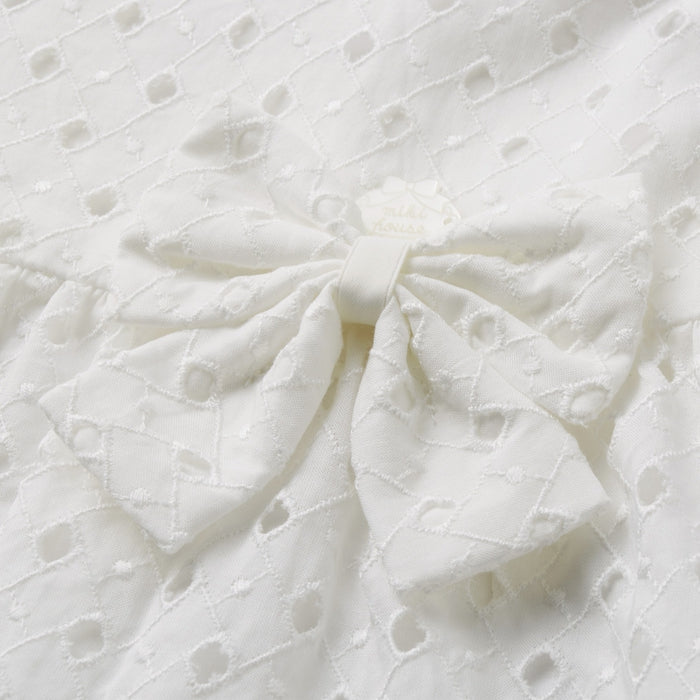 La [Unconfirmed] Diamond pattern cotton lace dress