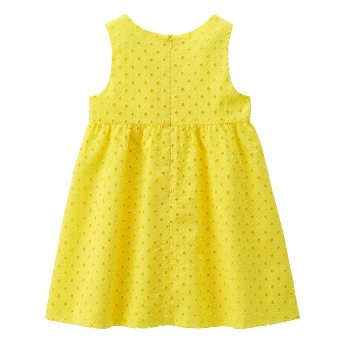 La [Unconfirmed] Diamond pattern cotton lace dress