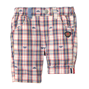 6/4 length pants Navy x white 商品画像