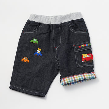 [Thanksgiving] 6/4 length pants [Cancellation/Return not possible] indigo blue 商品画像