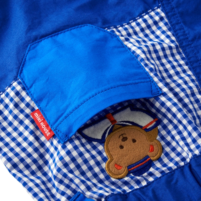 ミキハウスベア６分丈パンツ