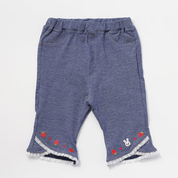 [Thanksgiving] Three-quarter length pants [No cancellations or returns] 紺 商品画像