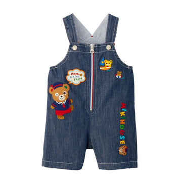 3/4 length overalls Navy blue 商品画像