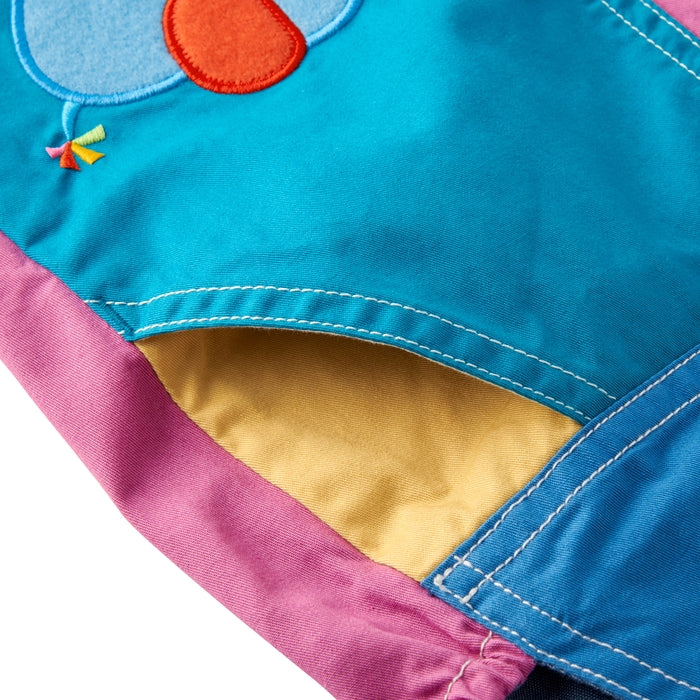 ミキハウスベア ６分丈オーバーオール