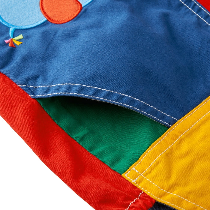 ミキハウスベア ６分丈オーバーオール