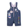5/4 length overalls