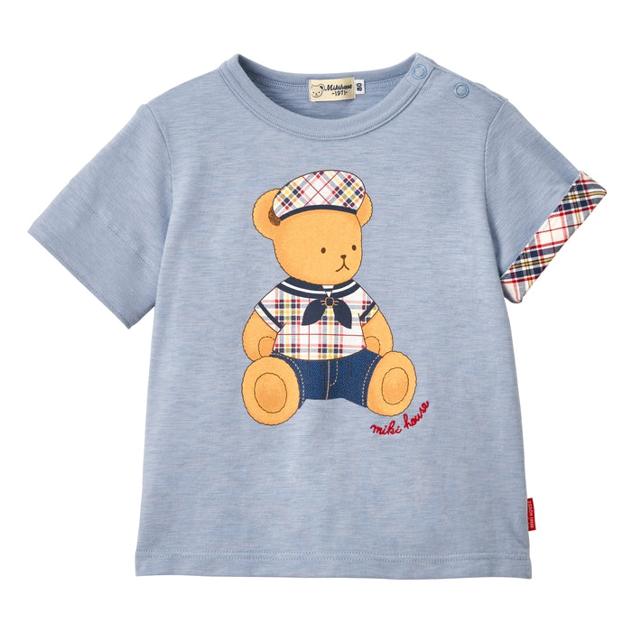 [Thanksgiving]MIKI HOUSEBear short sleeve T-shirt [Cancellation/Return not possible]