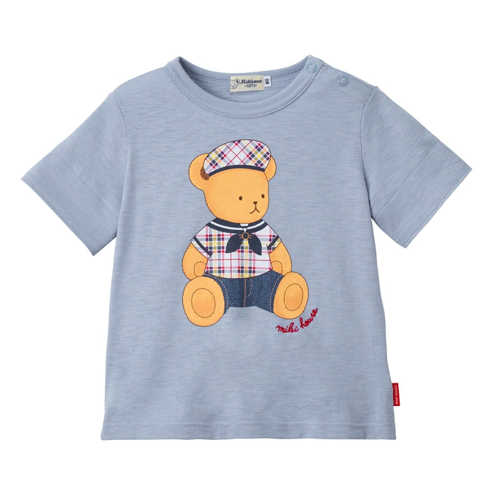 [Thanksgiving]MIKI HOUSEBear short sleeve T-shirt [Cancellation/Return not possible]