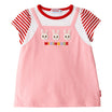 Layered short sleeve T-shirt