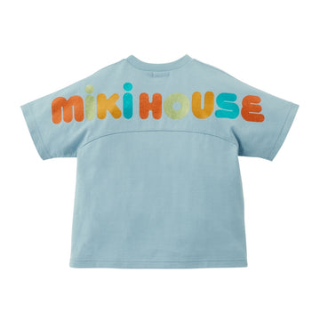 Back logo short sleeve T-shirt storm blue 商品画像