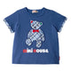 [Thanksgiving] Check Bear Short Sleeve T-Shirt [Cancellation/Return Not Possible]
