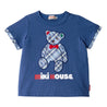 [Thanksgiving] Check Bear Short Sleeve T-Shirt [Cancellation/Return Not Possible]