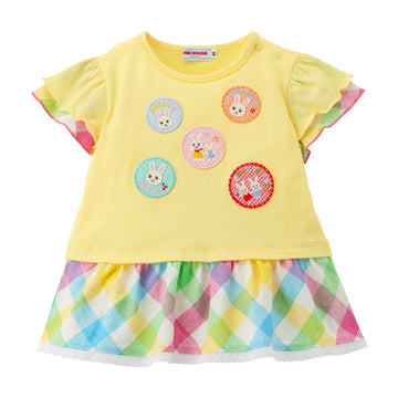 short sleeve t-shirt yellow 商品画像