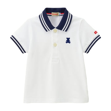 짧은 슬리브 폴로 셔츠 하얀색 商品画像