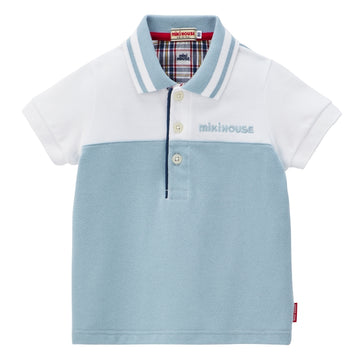 short sleeve polo shirt storm blue 商品画像