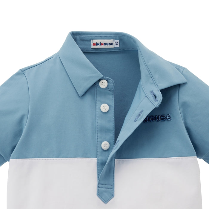 짧은 슬리브 폴로 셔츠