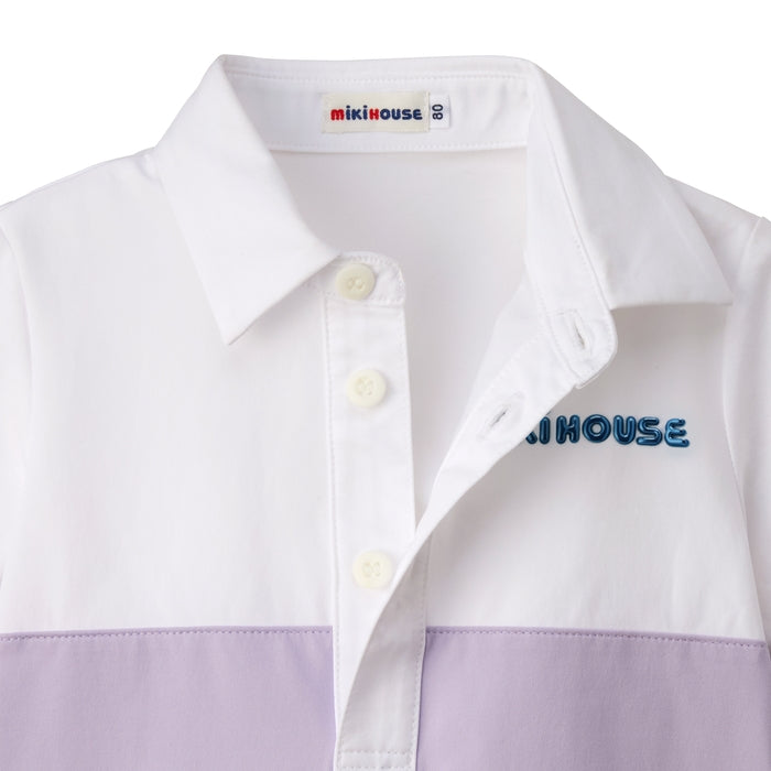 짧은 슬리브 폴로 셔츠