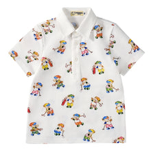 【定価38,500円】ミキハウス 半袖 ポロシャツ L ミキハウス エンブレム半袖ポロシャツ 全2色 100～130サイズ （10-5510