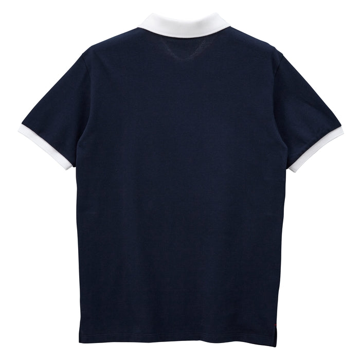 La [Unconfirmed] Marine border short sleeve polo shirt (for adults)