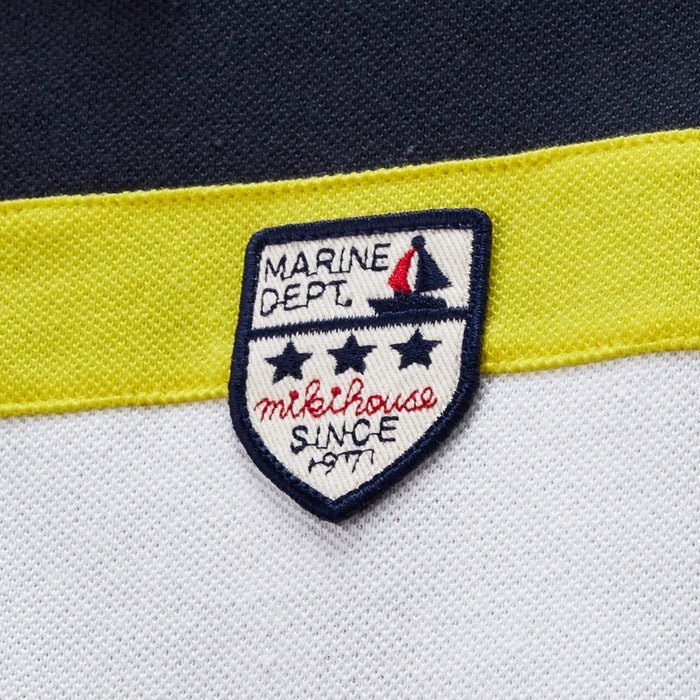 La [Unconfirmed] Marine border short sleeve polo shirt (for adults)